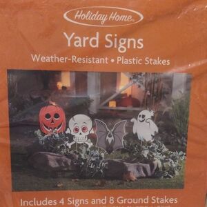 Holiday Home Halloween Yard Signs